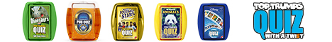 Top Trumps Quiz Game, Quiz, Trivia, Card Game, Family Game, Travel Game