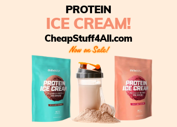 Protein Ice Cream Banner