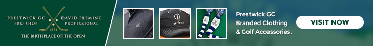 Prestwick Golf Club - Branded Clothing and Golf Accessories.