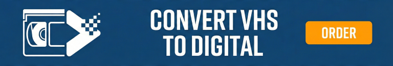 Convert VHS to Digital MP4, USB, and DVD with Digitise Your Memories. Order online today.