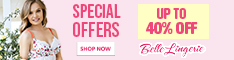 Special Offers, Get up to 40% Off Lingerie and Swimwear