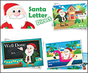 We post our letters worldwide, Order Your Personalised Santa Letter Now