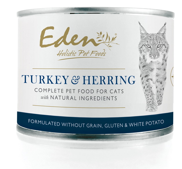 Eden Holistic Pets Turkey and Herring Wet Cat Food