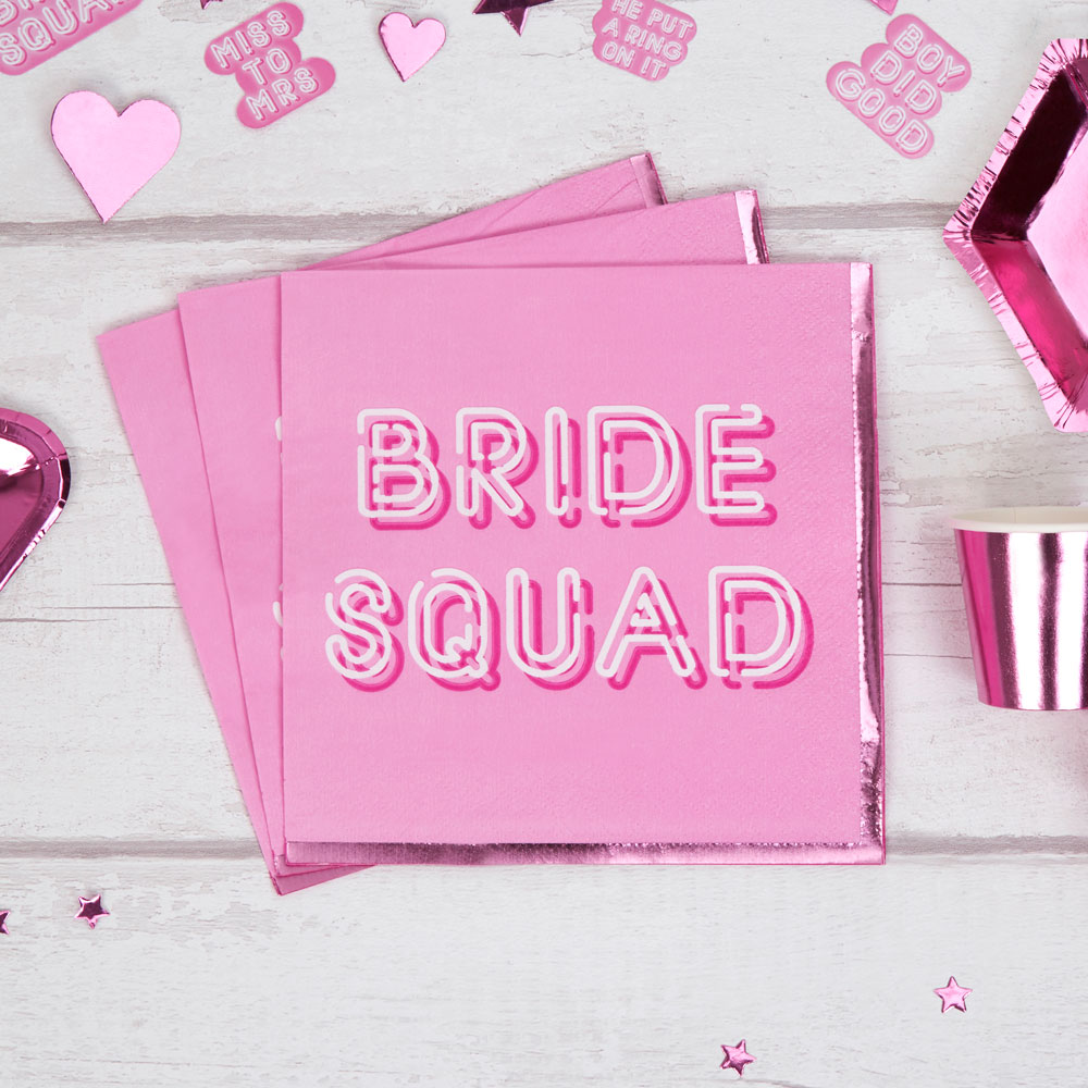 Bride Squad - Paper Napkin