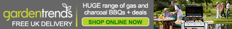 Garden Trends - Full range of gas and charcoal BBQs, Free UK Delivery