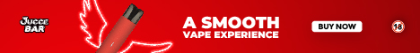 A Smooth Vape Experience with a Red Jucce Bar