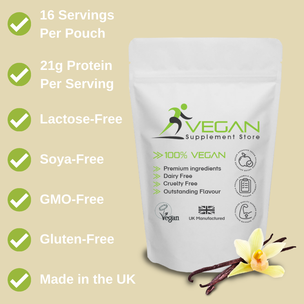Vegan Supplement Store Vanilla Protein Powder