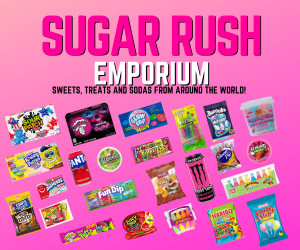 Shop at Sugar Rush Emporium for al your American candies and snacks!
