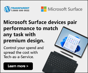 Microsoft Surface, Tech-as-a-Service from Transparent