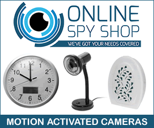 Online Spy Shop - Motion Activated Spy Cameras