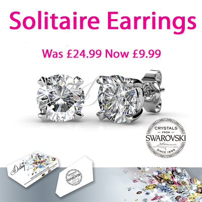 Swarovski Solitaire Earrings