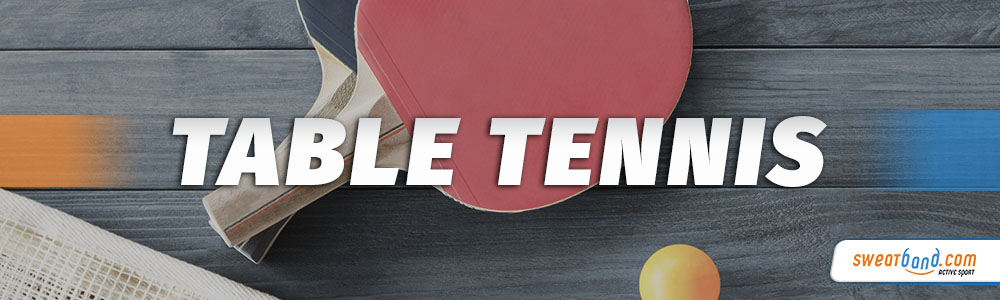 Table Tennis Equipment from Sweatband.com
