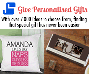 Over 7,000 personalised gifts and ideas not on the high street