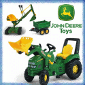 John Deere toy tractors