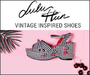 Lulu Hun specialises in vintage inspired shoes making sure your feet are as sassy as your frock with a selection of heels, flats, block heels, wedges, sandals so you lovely ladies wont go without