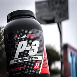 Muscle Rage whey protein P3