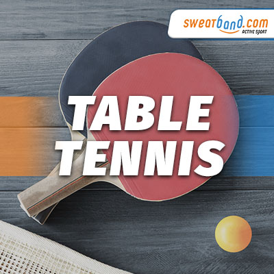 Table Tennis Equipment from Sweatband.com