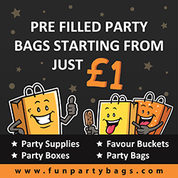 Pre Filled Party Bags starting from just £1