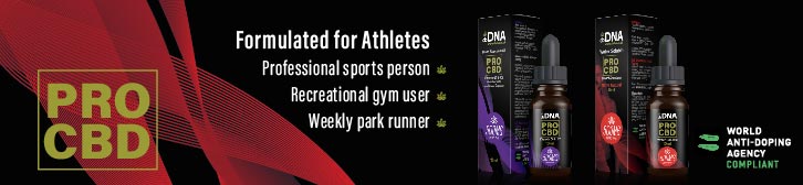 CBD Oil Formulated for Athletes and Sports People