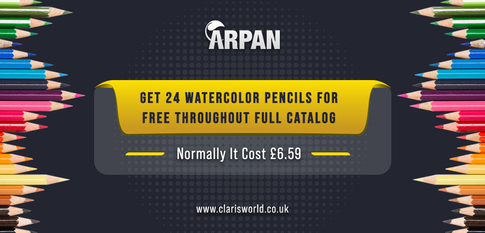 24 watercolour pencils free